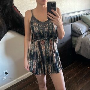 Ecote tie dye dress boho